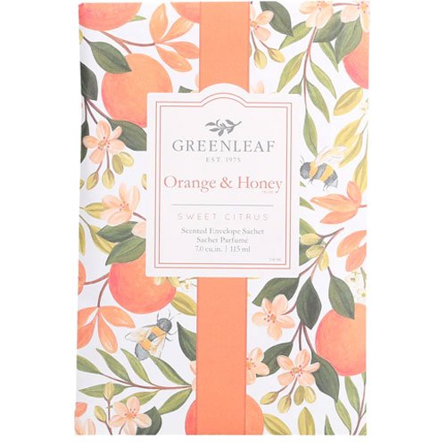 Greenleaf Scented Sachet Orange & Honey