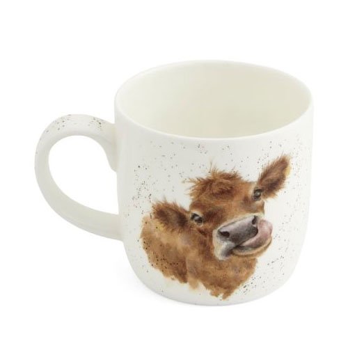 Wrendale Mug Mooo Cow Mug - Back of Mug