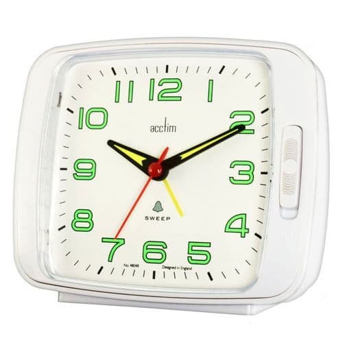 Ada Bell Alarm Clock - White