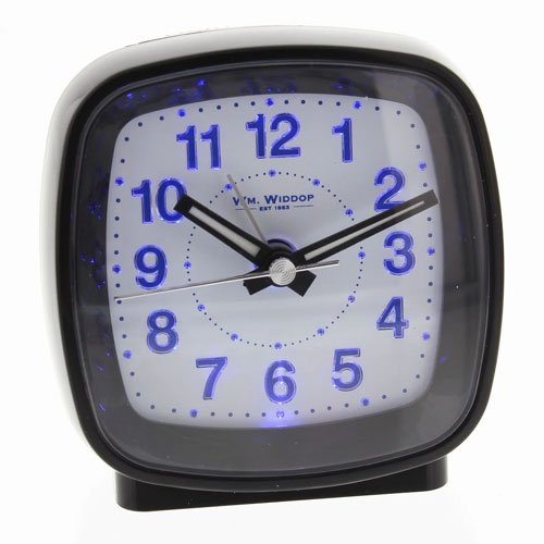 Hometime Cushion Shape Alarm Clock - Black 2