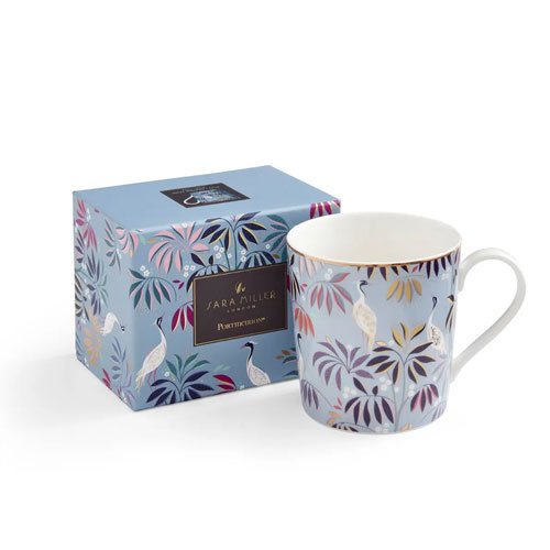 Sara Miller India Mug - Sky Blue 4