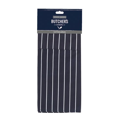 Cotton Apron - Butcher's Stripe 2