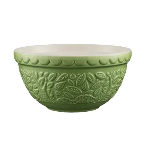 Mason Cash In The Forest Green Mixing Bowl - 21cm