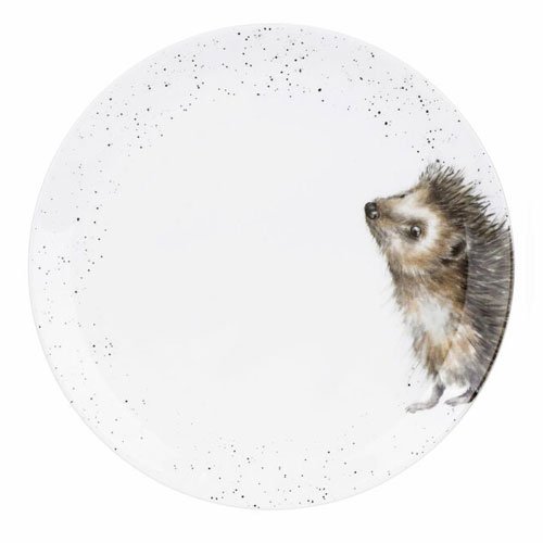 Wrendale Coupe Plate - Hedgehog