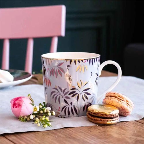 Sara Miller India Mug - Sky Blue 