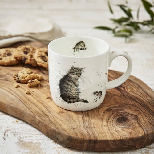Wrendale Cat & Mouse Mug